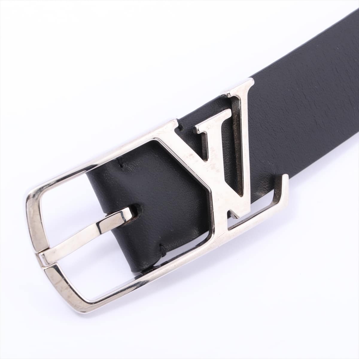 Louis Vuitton M6058 San Tulle Neograms Belt 34/85 Leather Black