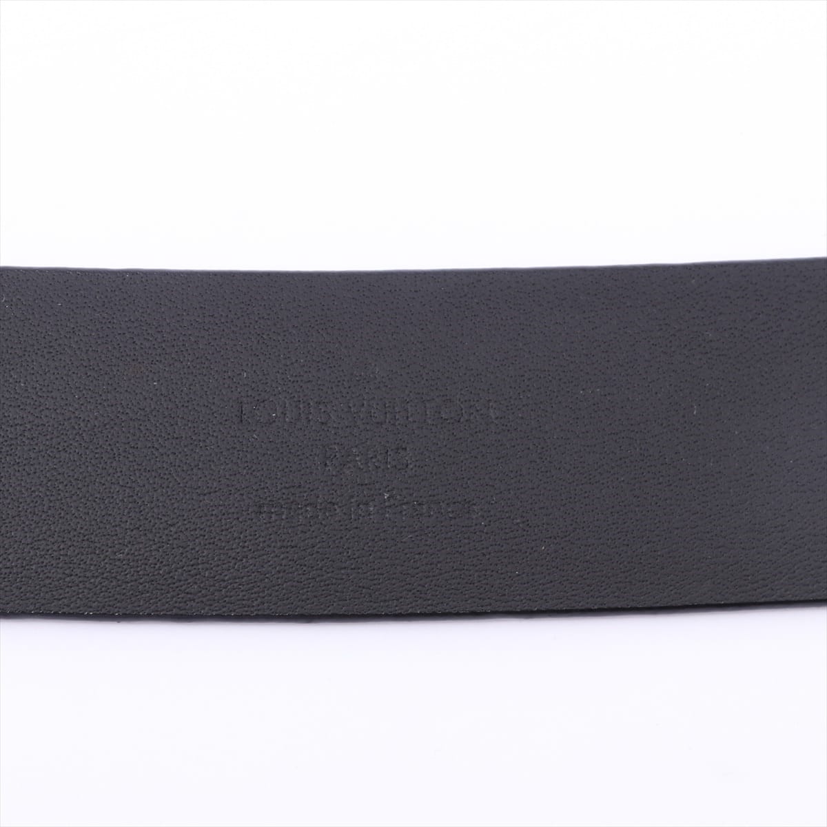 Louis Vuitton M6058 San Tulle Neograms Belt 34/85 Leather Black