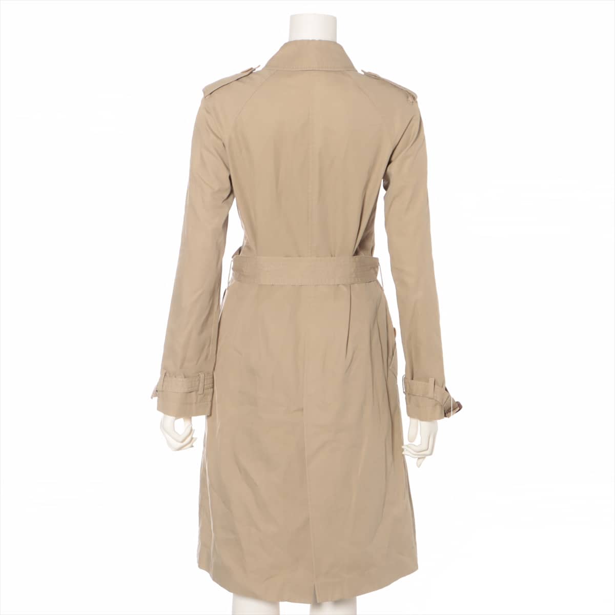 Paul Smith Black Cotton Trench coat 40 Ladies' Beige  499994