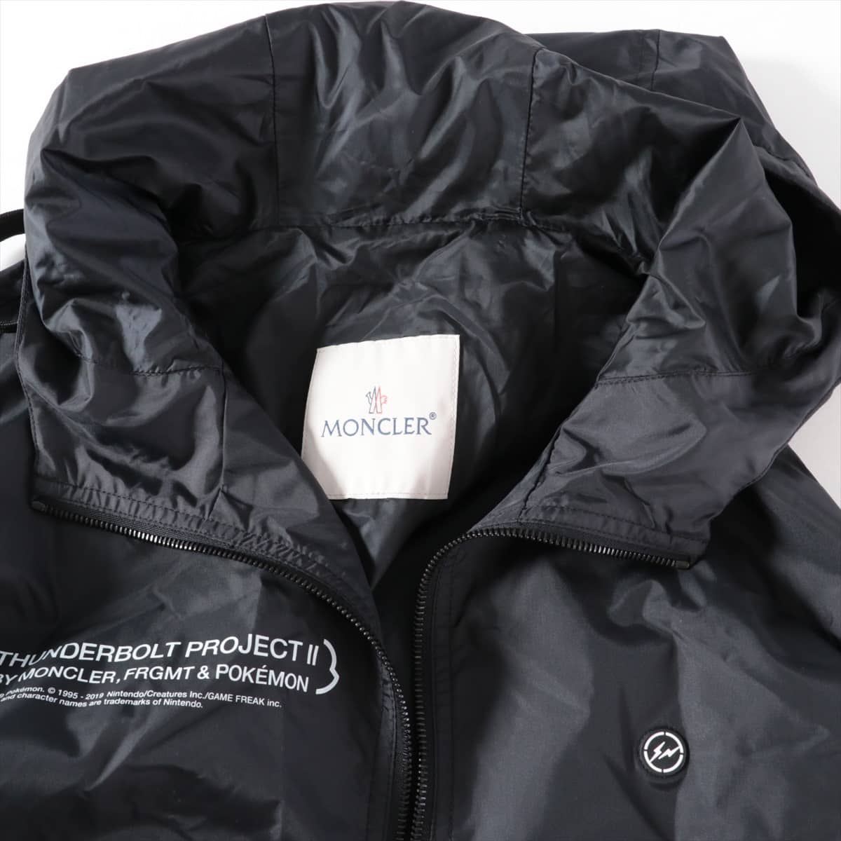 Moncler Genius Fragment HIKARU 20 years Nylon Nylon jacket 0 Men's Black  THUNDERBOLT PROJECT
