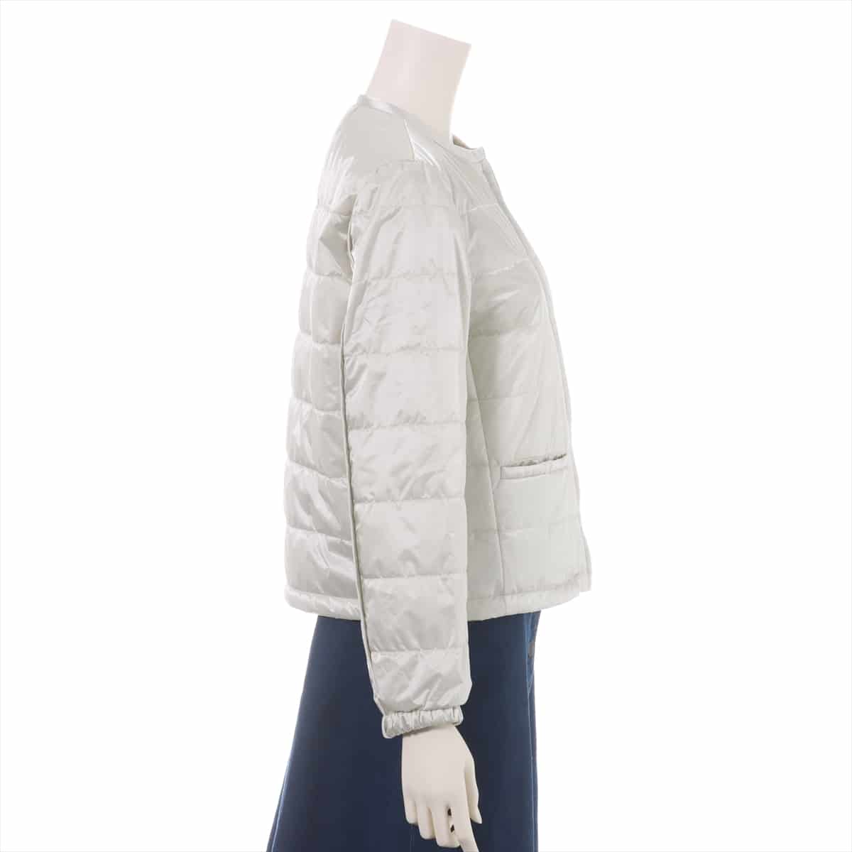 Prada 19-year Polyamide Insulated jacket 40 Ladies' White