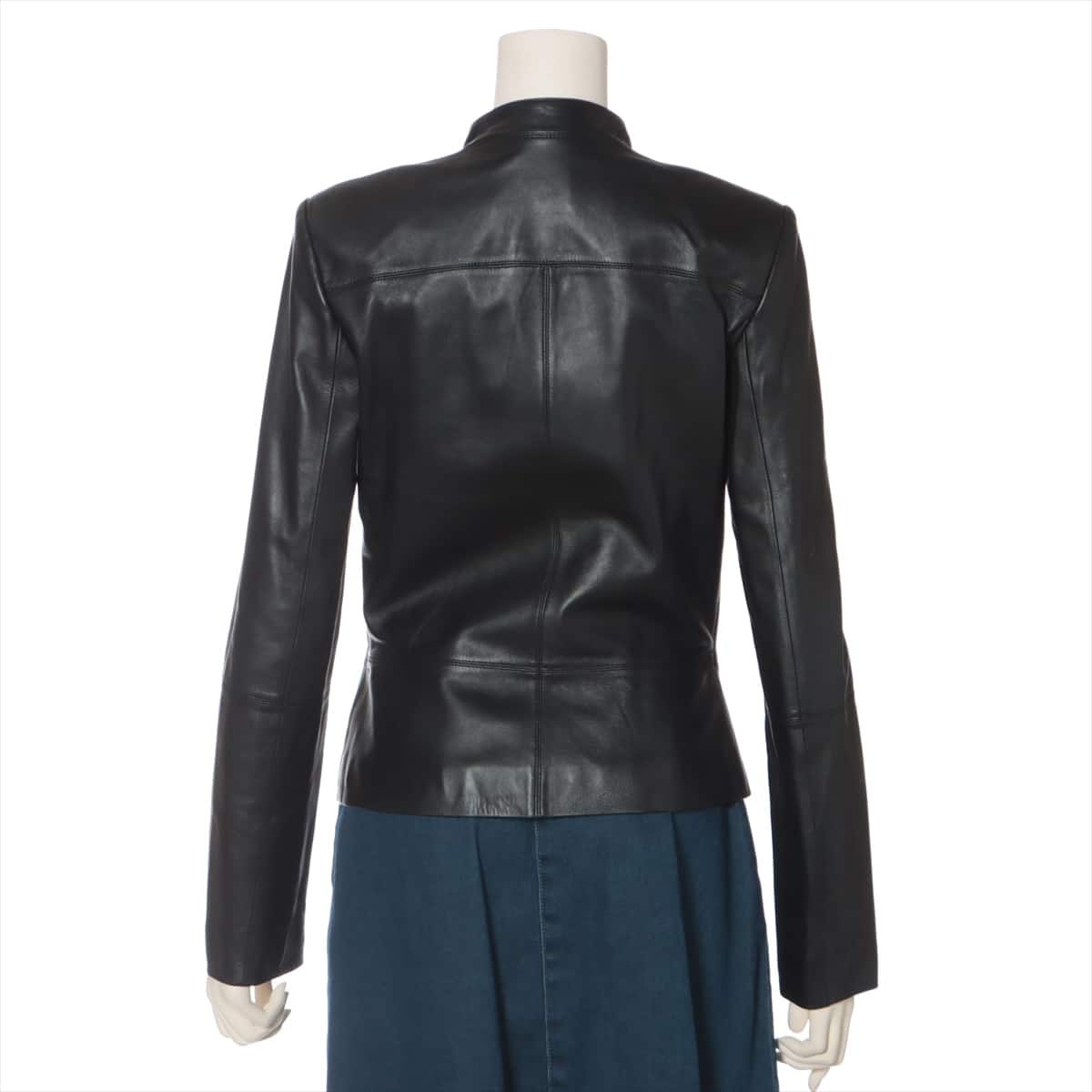 Loewe Leather Leather jacket 38 Ladies' Black