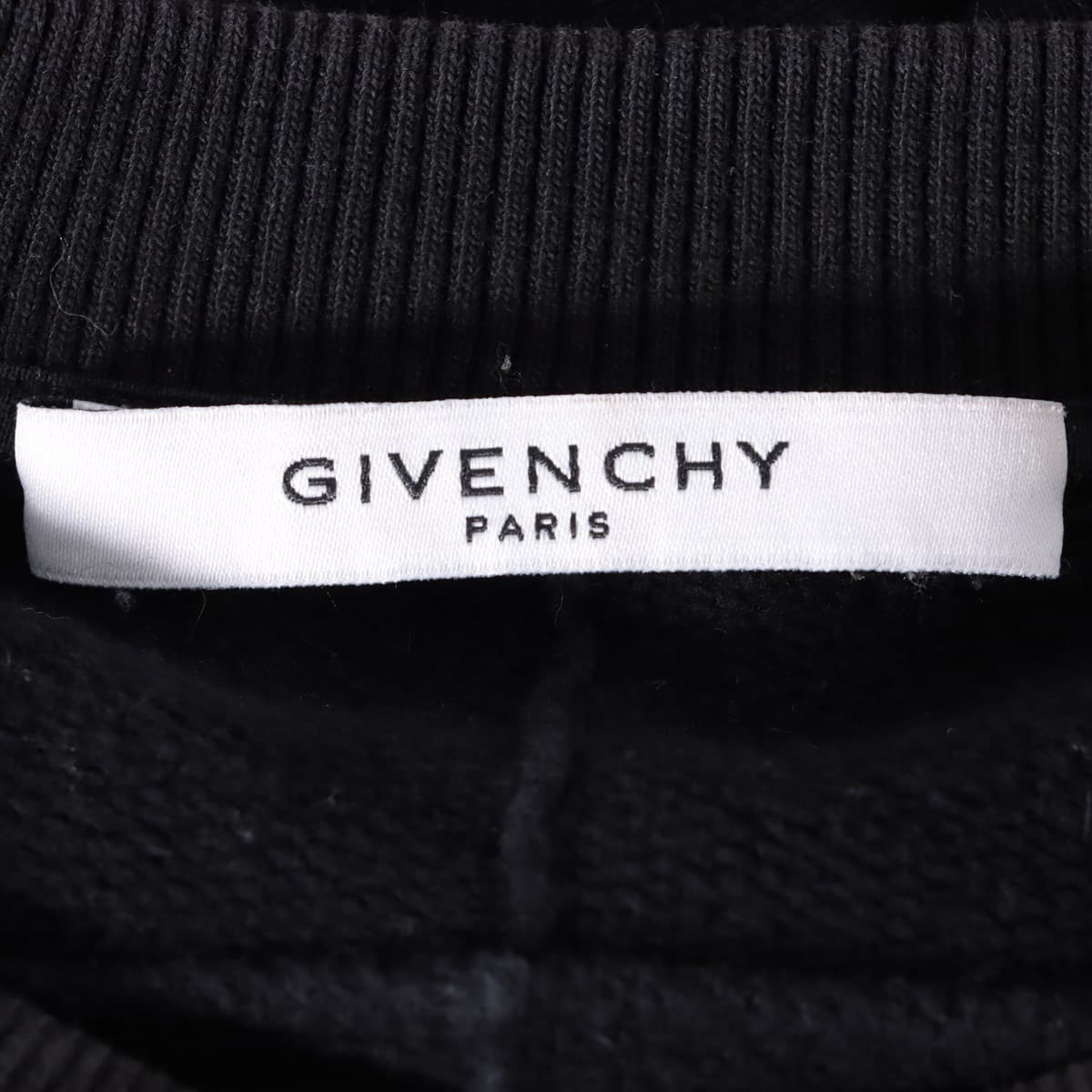 Givenchy Cotton Basic knitted fabric XS Men's Black  Rottweiler print