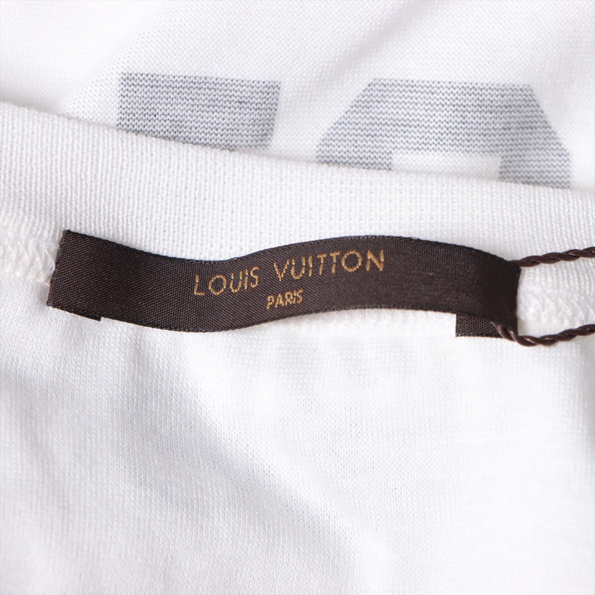 Louis Vuitton × fragment design Cotton T-shirt XL Men's White  RM172M