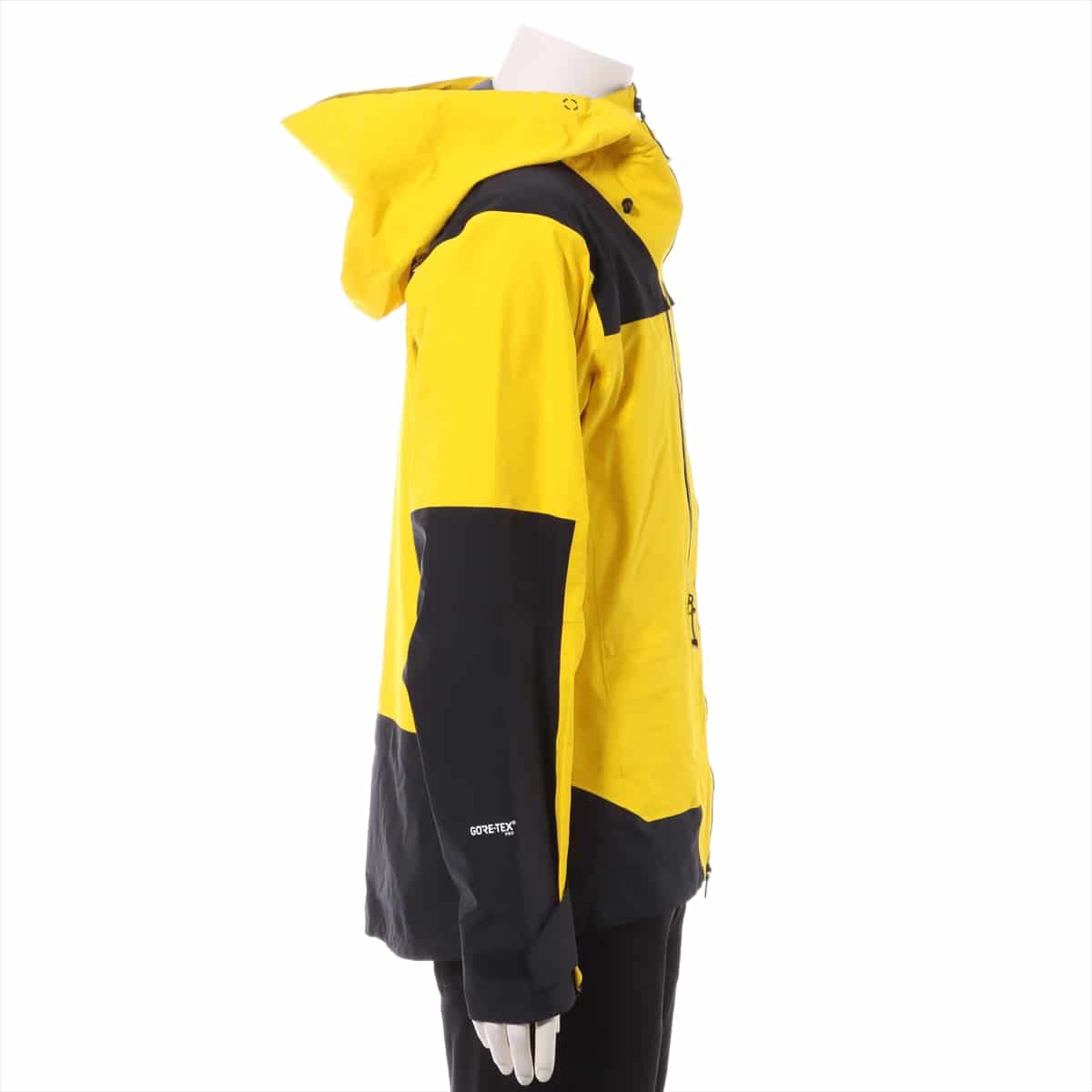 The North Face Nylon Mountain hoodie M Men's Black x yellow  NP61711 SUMMIT L5 GTX PRO JACKET