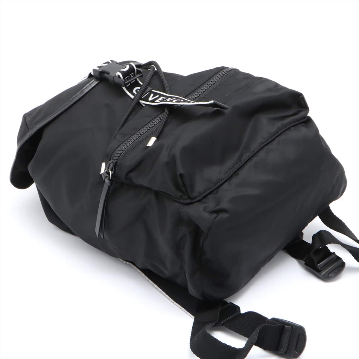 Givenchy Nylon & leather Backpack Black