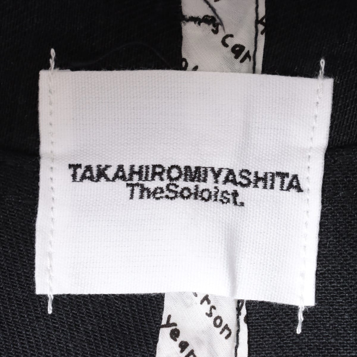 TAKAHIRO MIYASHITA The Soloist Cotton Denim pants 46 Men's Black