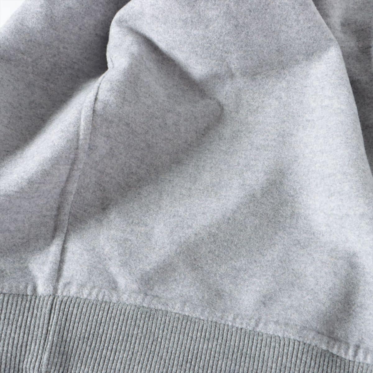 Louis Vuitton 20AW Wool & cashmere Parker XS Men's Grey  1A5DB8 double face hoodie