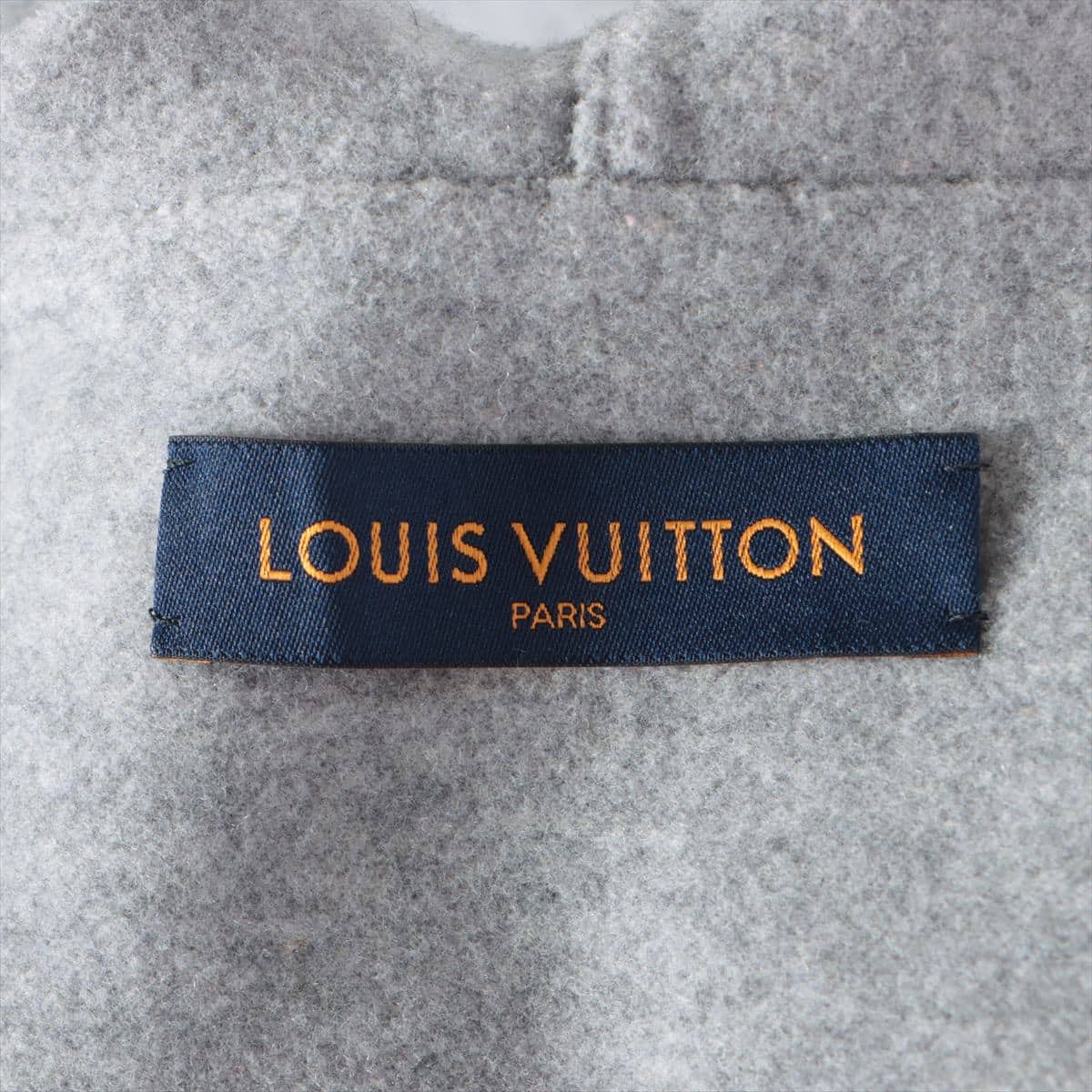 Louis Vuitton 20AW Wool & cashmere Parker XS Men's Grey  1A5DB8 double face hoodie