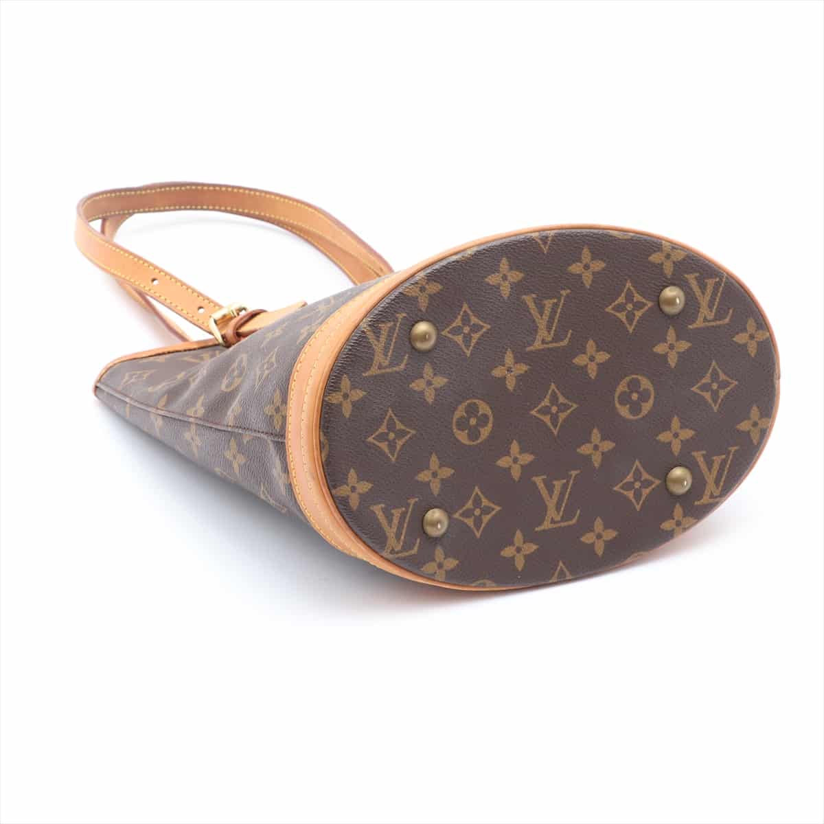 Louis Vuitton Monogram Bucket PM M42238 AR1000 with pouch smell Slightly solid inside