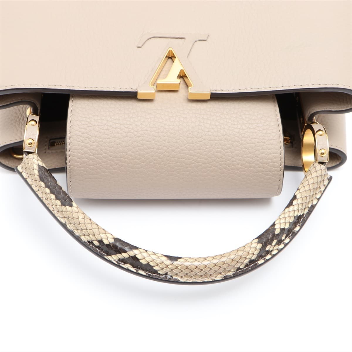 Louis Vuitton Taurillon Capucines PM N92802 Possession python