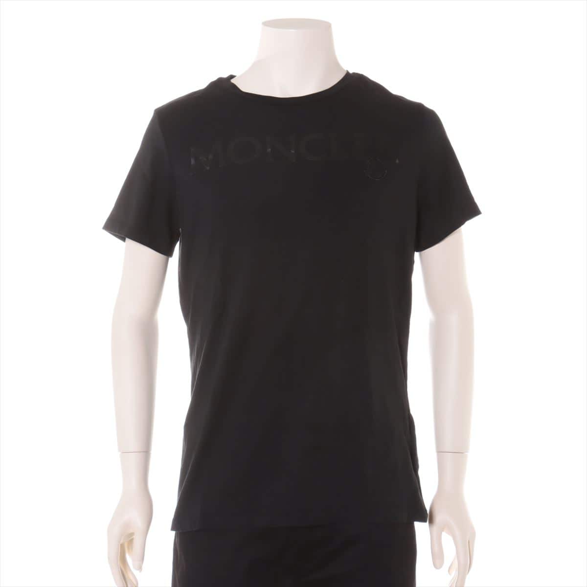 Moncler 18 years Cotton T-shirt M Men's Black