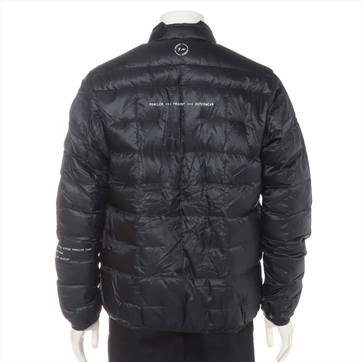 Moncler Genius Fragment HOTZ 18 years Nylon Down jacket 3 Men's Black