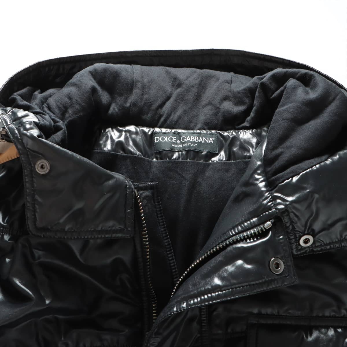 Dolce & Gabbana Nylon Insulated jacket 52 Men's Black