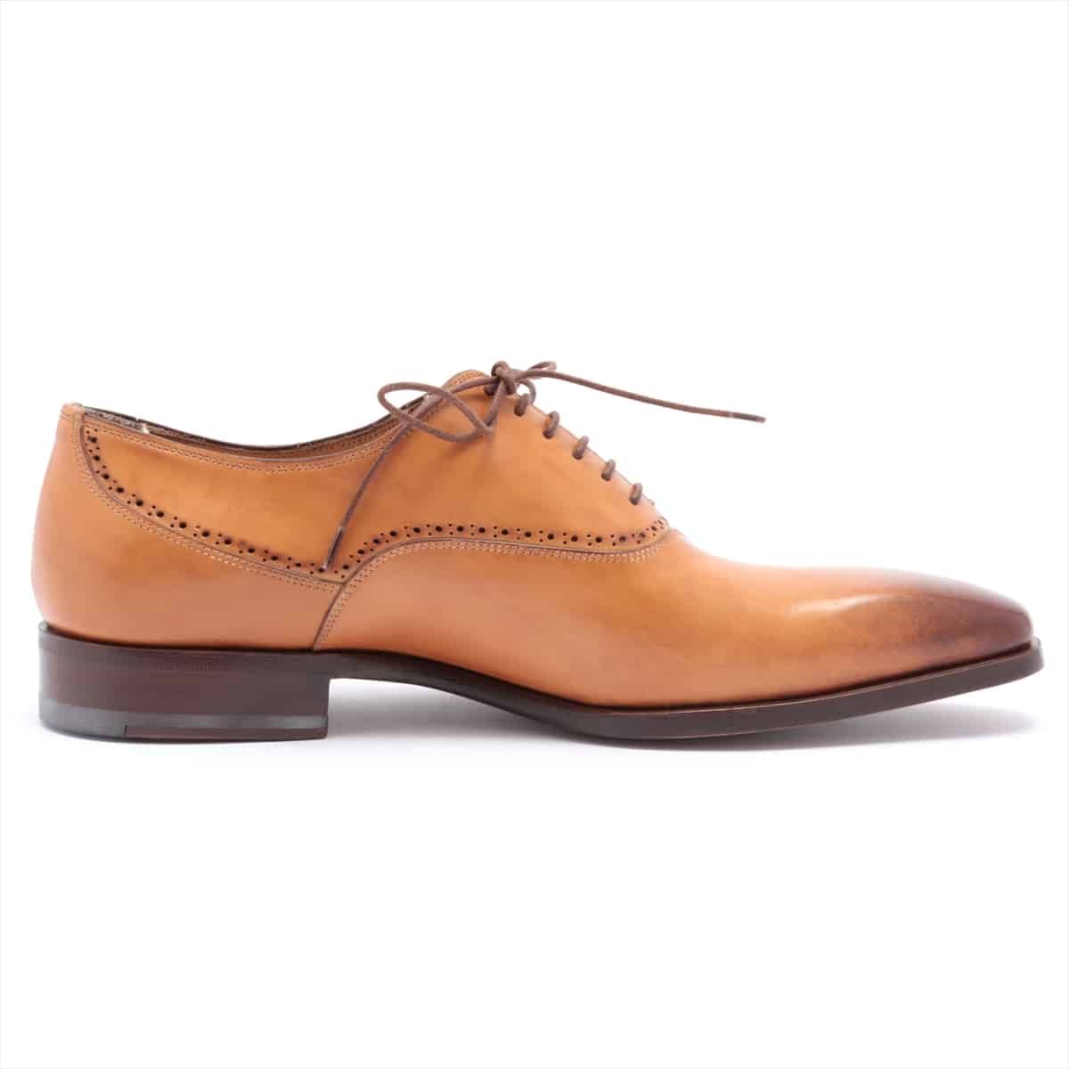 Santoni Leather Leather shoes 6 1/2 Men's Brown