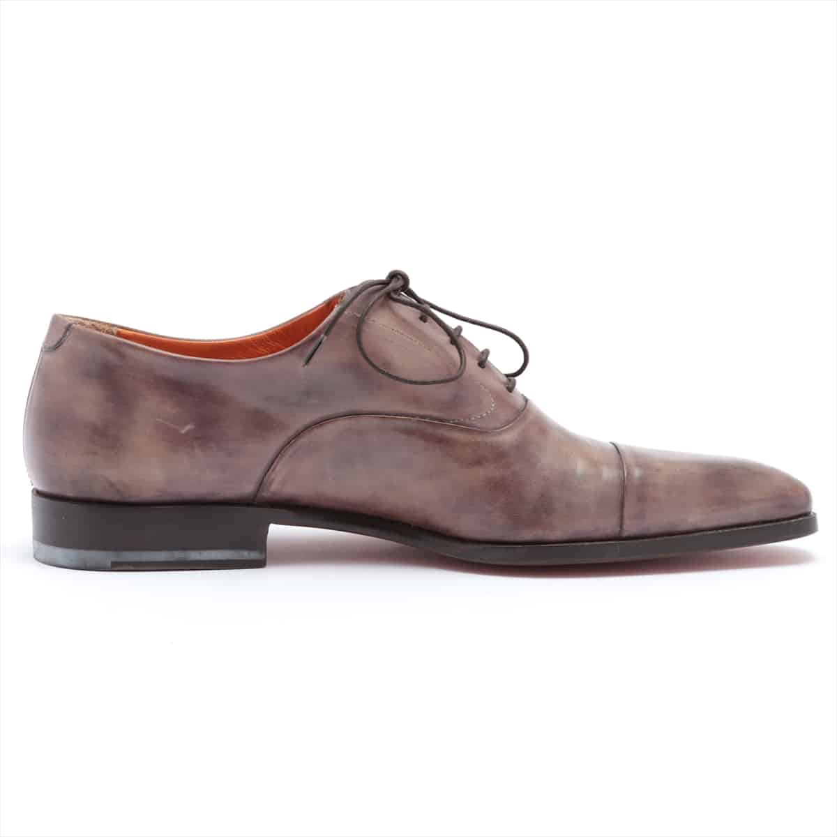 Santoni Leather Leather shoes 6 1/2 Men's Brown