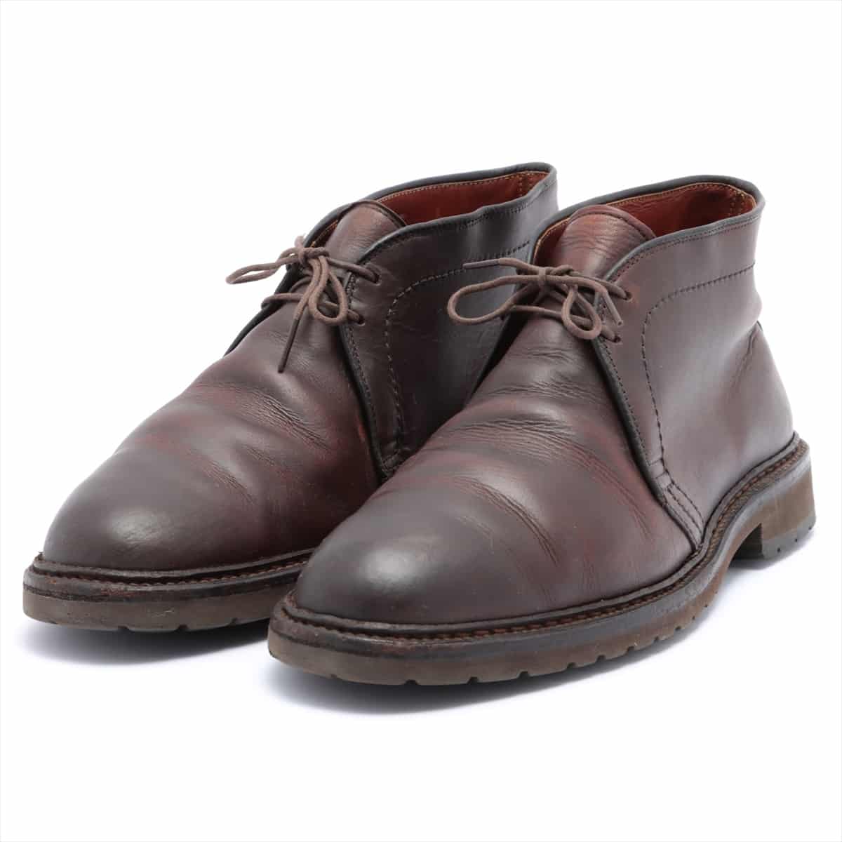 Alden Leather Chukka Boots 9 Men's Brown There is stickiness
