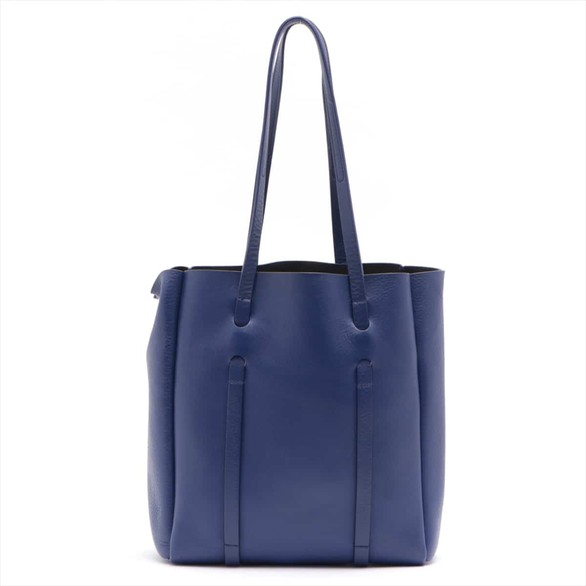 Balenciaga Everyday Tote XS Leather Tote bag Blue 489813 with pouch