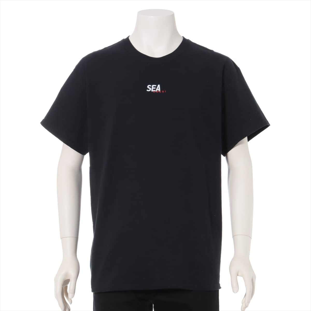 Windancy x Amiri Cotton T-shirt L Men's Black  Logo