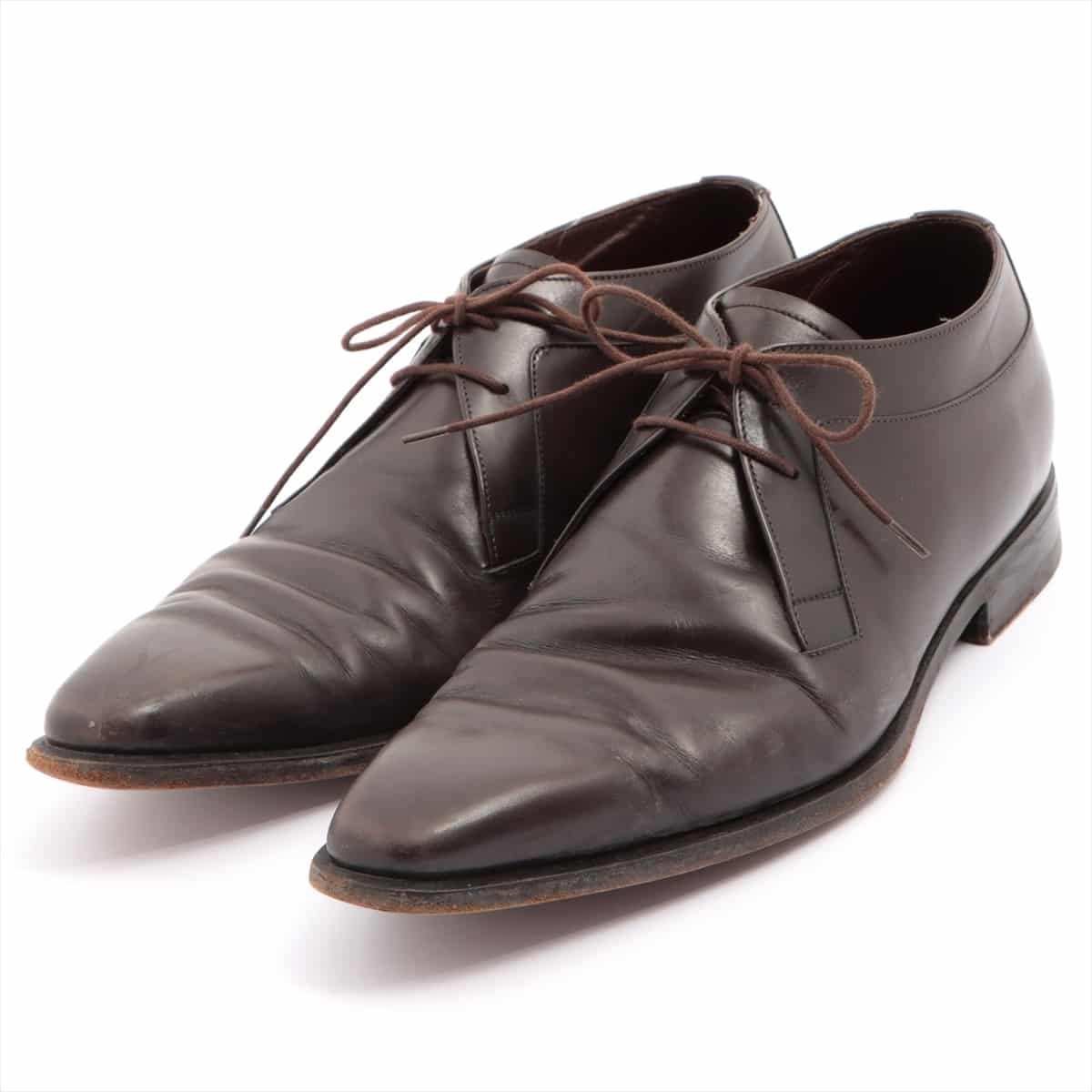 Bottega Veneta Leather Leather shoes 41 Men's Brown