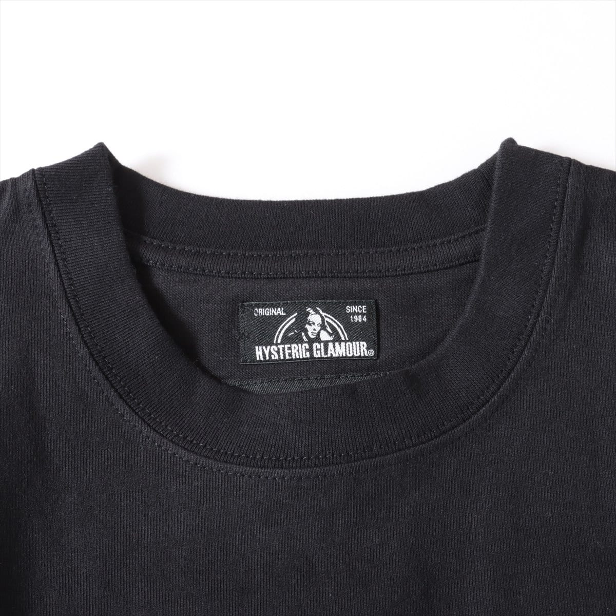 Windancy x Hysteric Glamour 20AW Cotton T-shirt L Men's Black  Logo