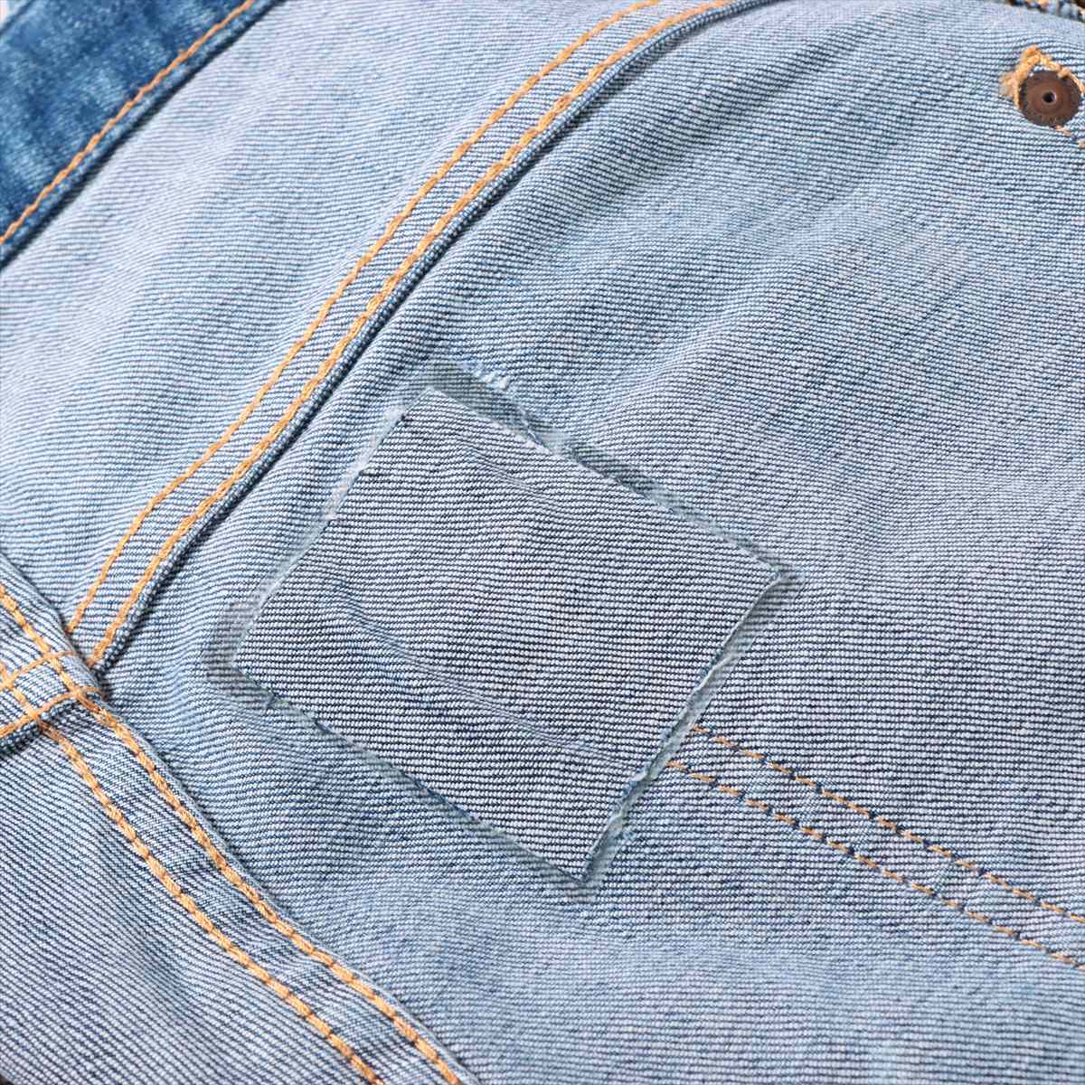 Dsquared² 19-year Cotton & polyurethane Denim pants 42 Men's Blue  Skater Jean Damage processing