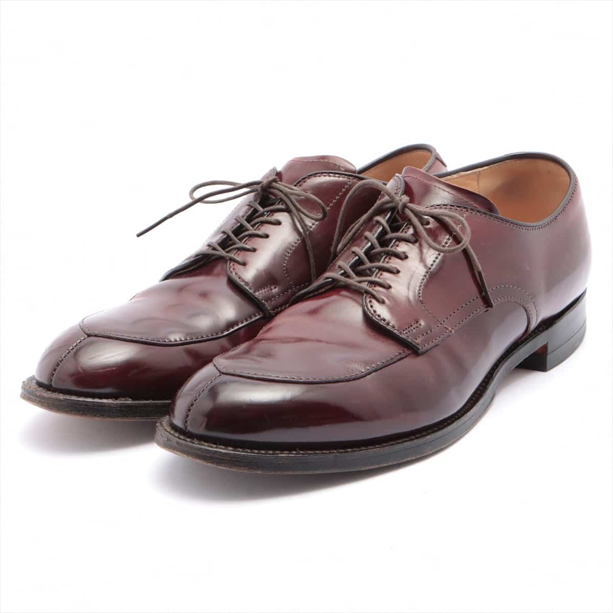 Alden Leather Leather shoes 8.5 Men's Brown V-chip Cordovan