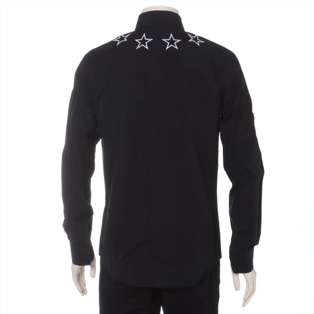 Givenchy Cotton Shirt 38 Men's Black  Star