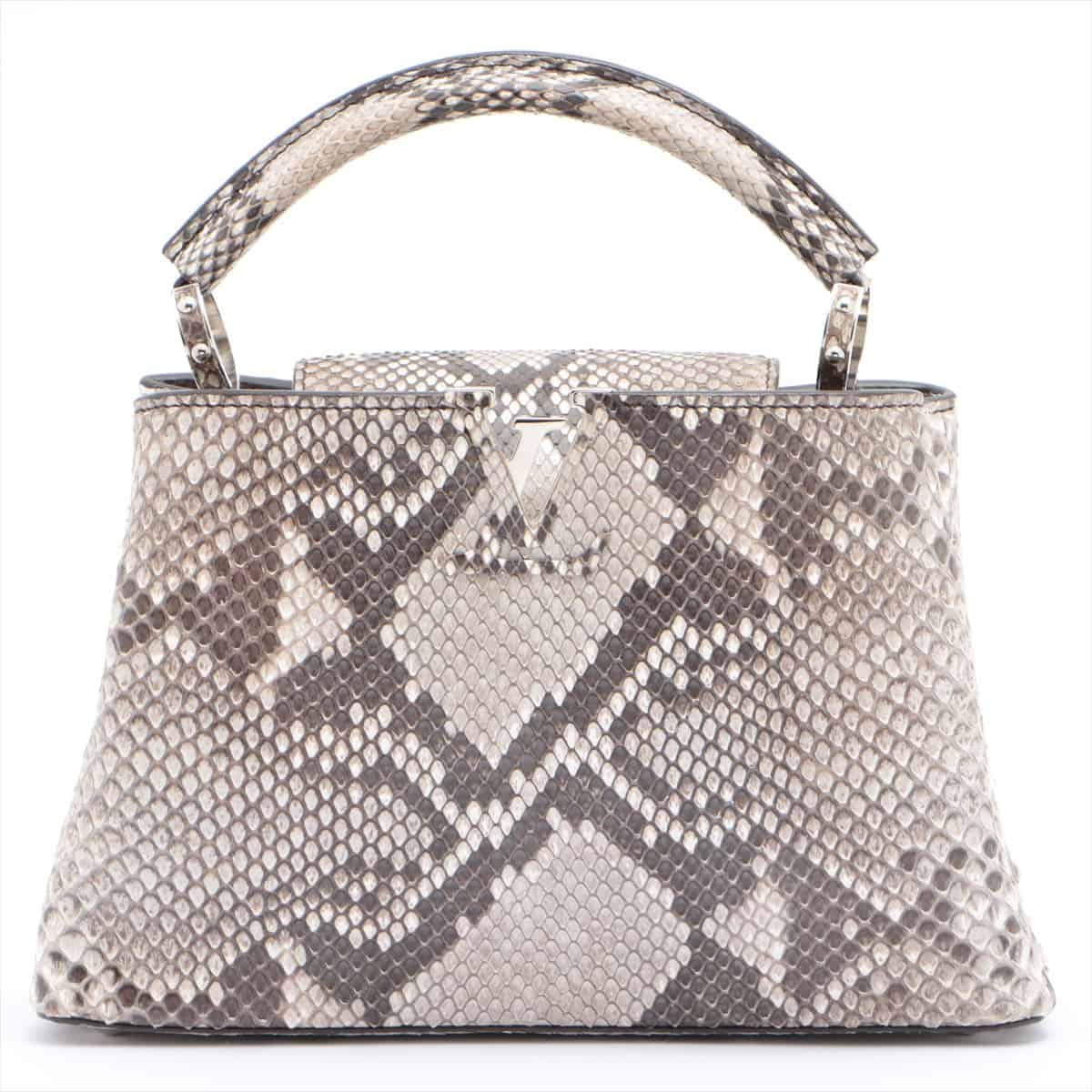 Louis Vuitton Exotic Leather Capucines BB N92354