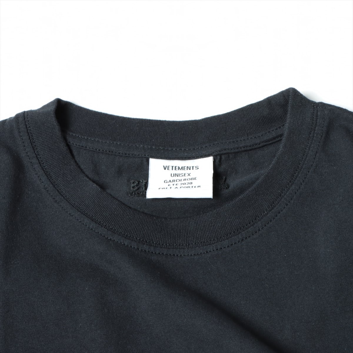 Vetements Cotton T-shirt XS Men's Black