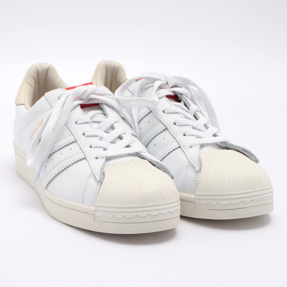 Adidas superstars Leather Sneakers 28.5cm Men's White 424 collaboration SHELL TOE