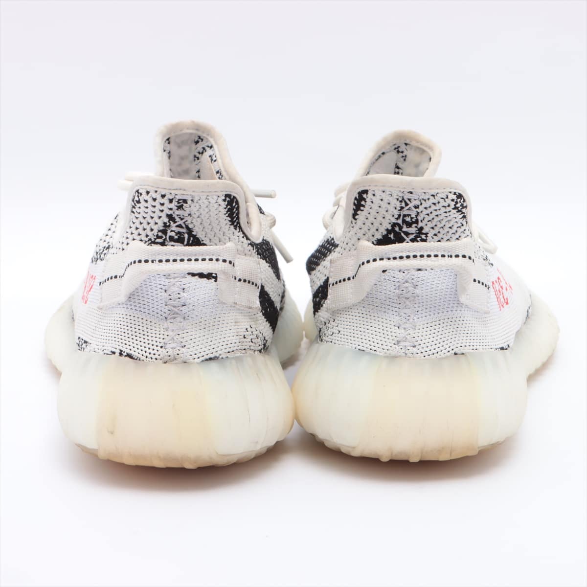 Adidas Knit Sneakers 28cm Men's Black × White Easy Boost 350 V2