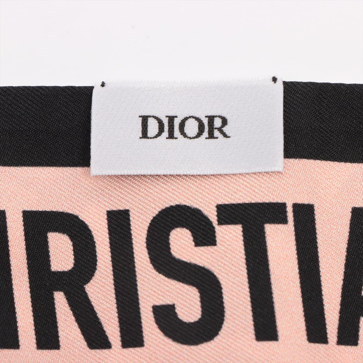 Christian Dior Mitzah Scarf Silk White