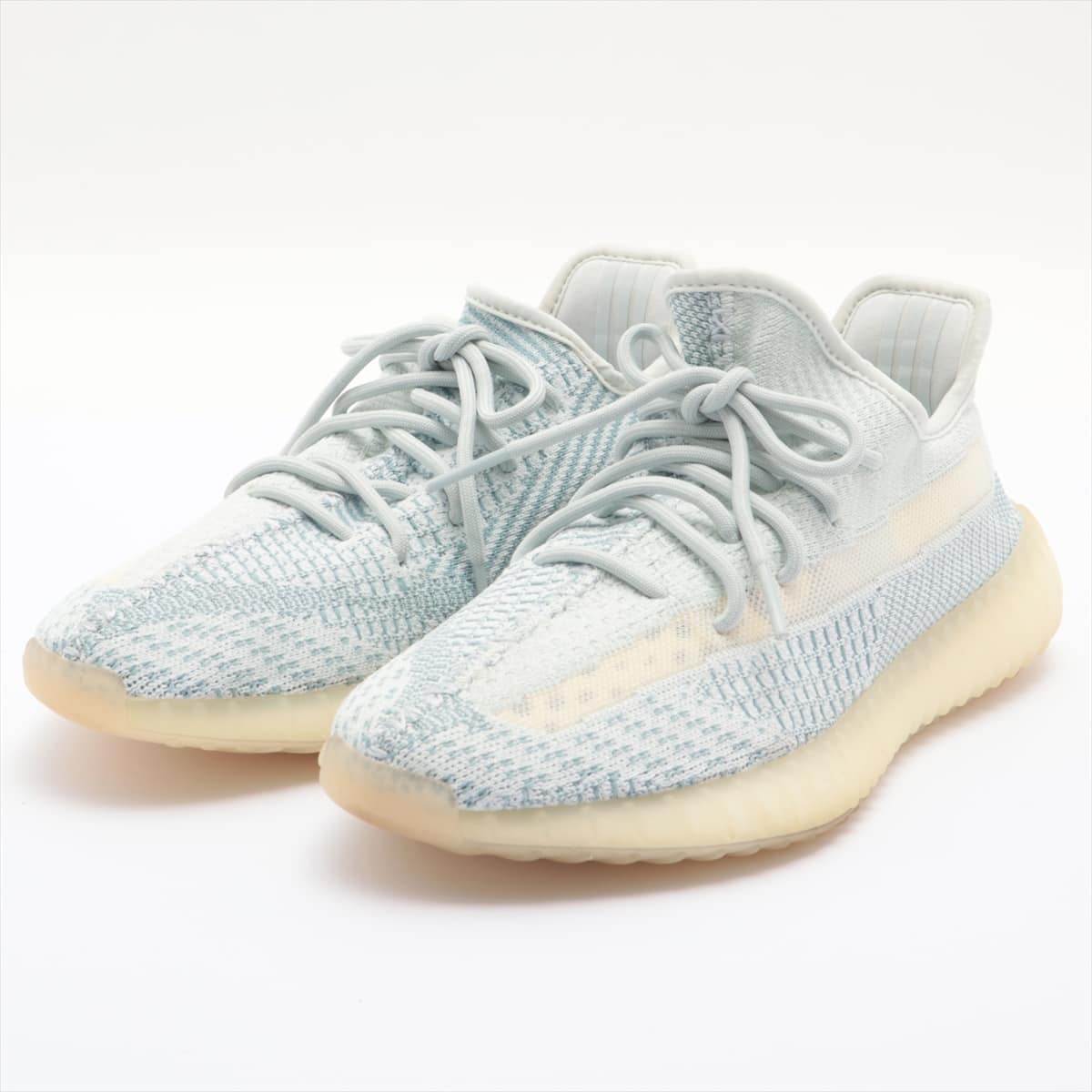 Adidas YEEZY BOOST 350 V2 2019 Fabric Sneakers 27.0cm Men's White CLOUD WHITE FW3043