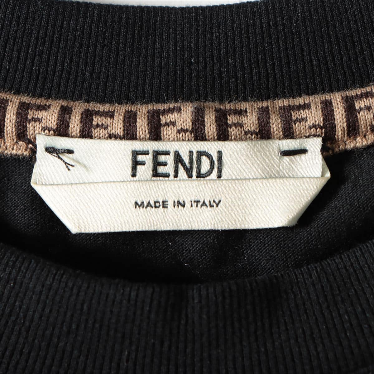 Fendi 20 years Cotton Dress M Ladies' Black