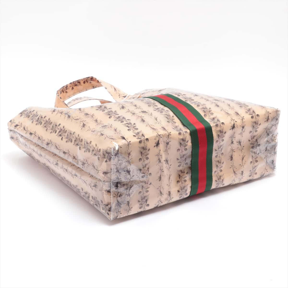 Gucci x Comme des Garcons Sherry Line Vinyl Tote bag Beige