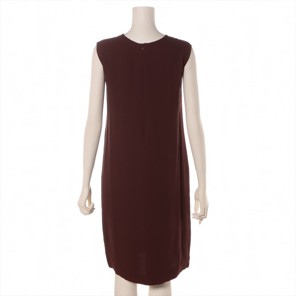 Hermès Silk Dress 36 Ladies' Brown  Margiela