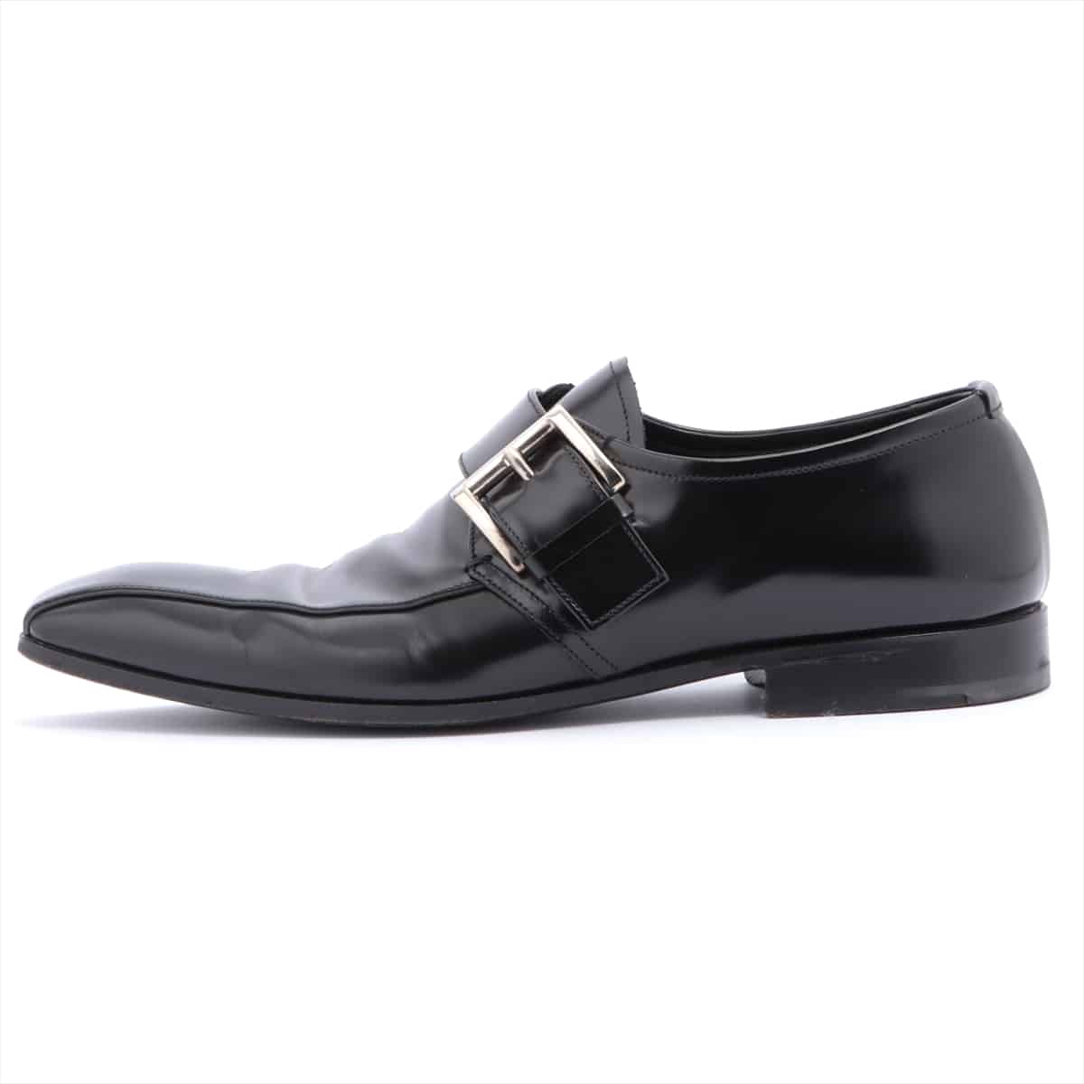 Prada Leather Loafer 6 1/2 Men's Black