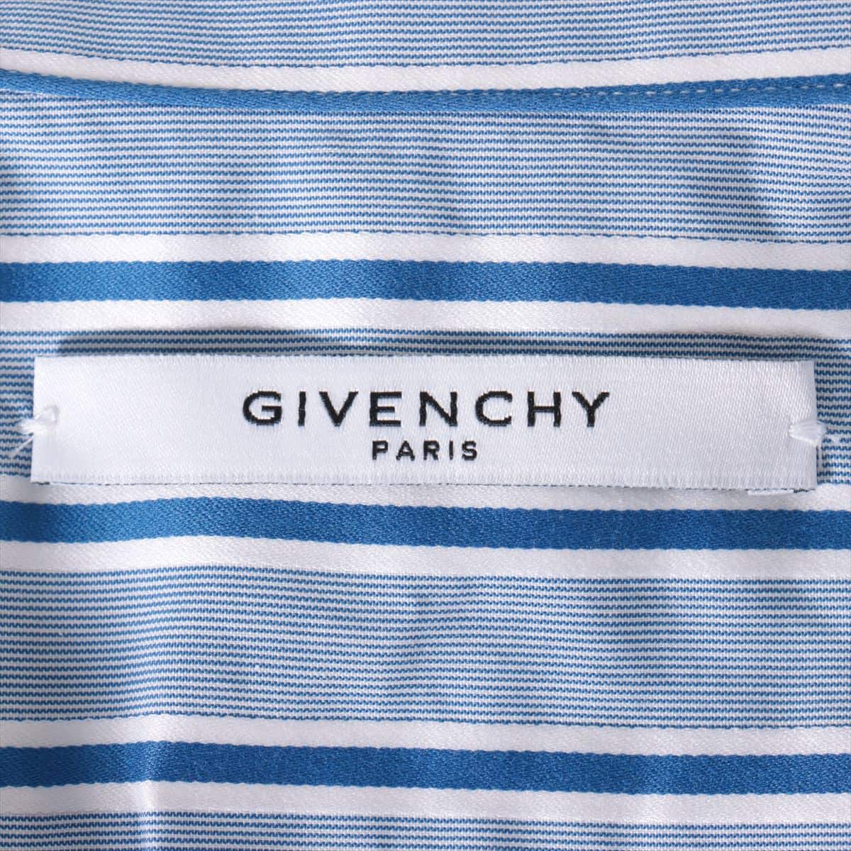 Givenchy Cotton Shirt 37 Men's Blue