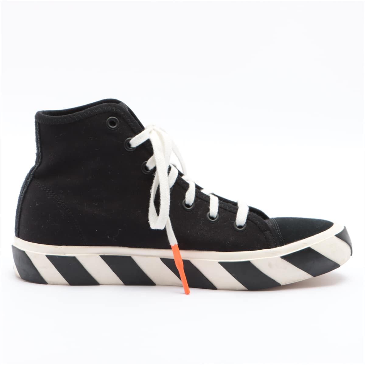 Off-White canvas High-top Sneakers 42 Men's Black