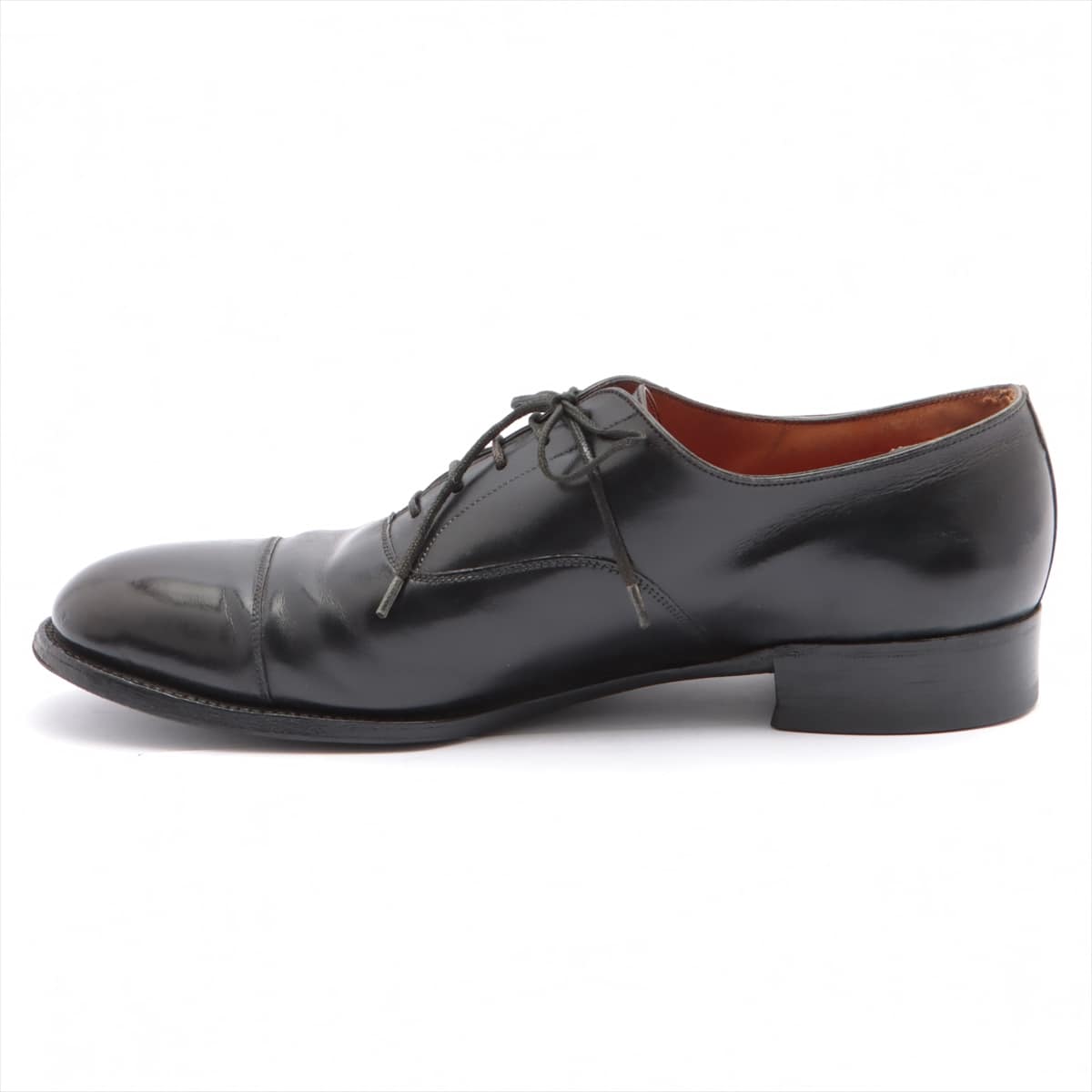 J. M. Weston Leather Leather shoes 7.5D Men's Black Resoled