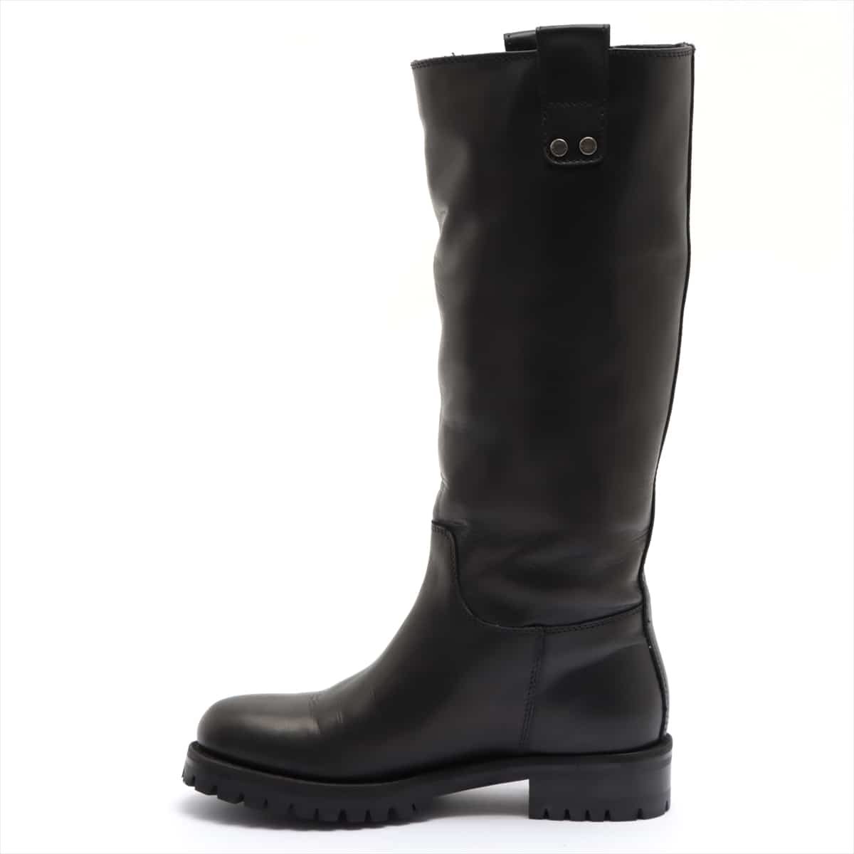Dolce & Gabbana Leather Long boots 37 Ladies' Black