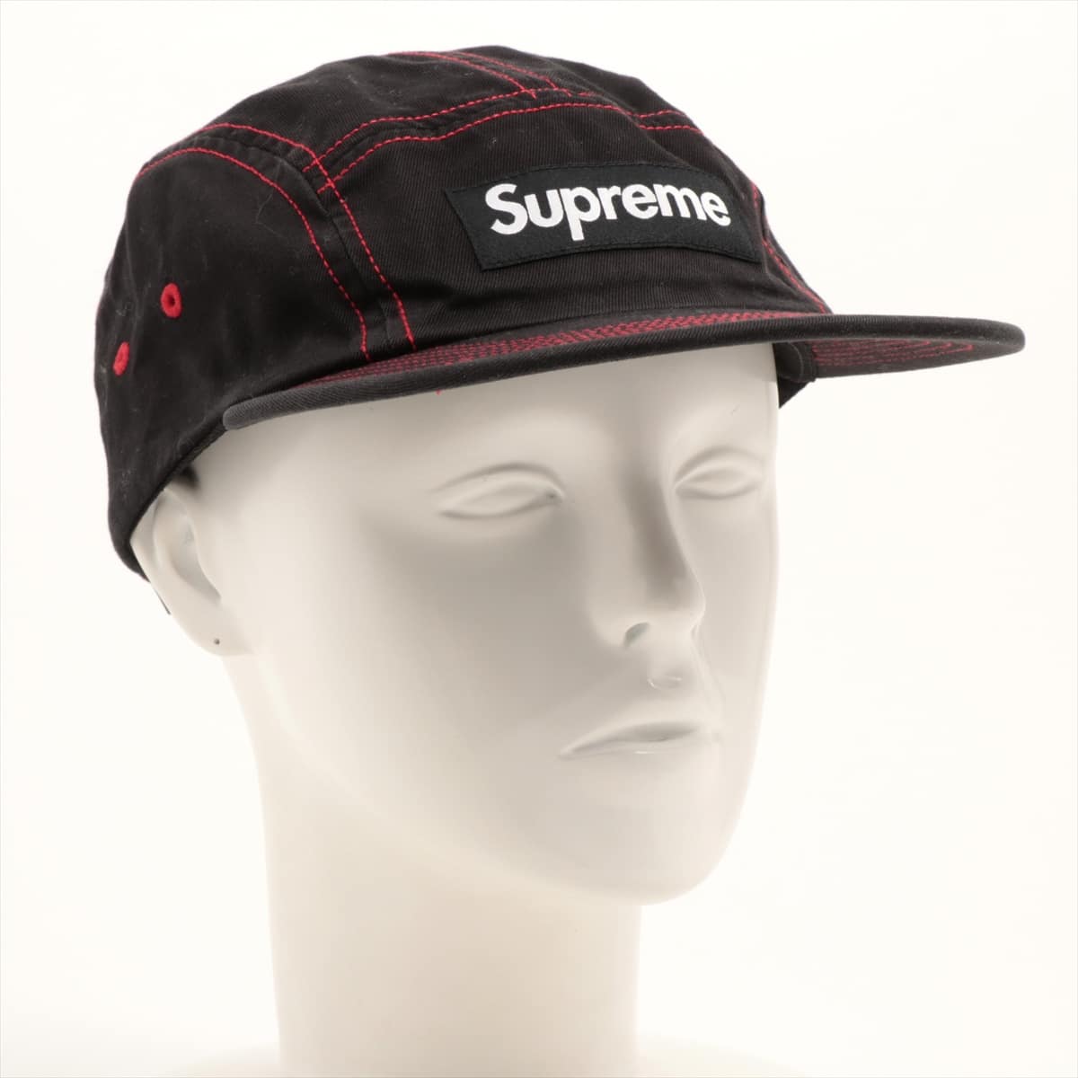 Supreme Box logo Cap Cotton Black