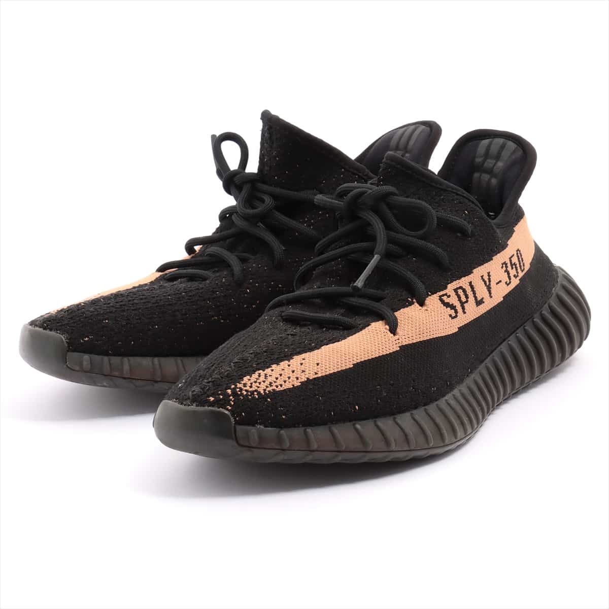 Adidas YEEZY BOOST 350 V2 Knit Sneakers 29.5㎝ Men's Black COPPER BY1605