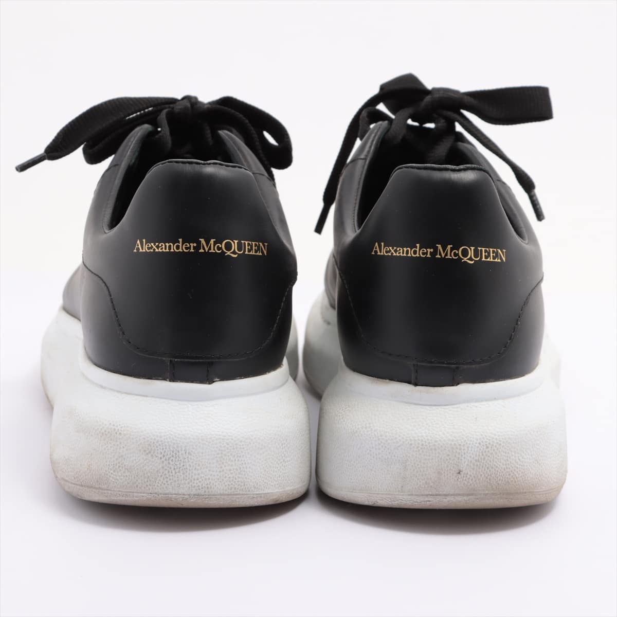 Alexander McQueen Leather Sneakers 41 Men's Black