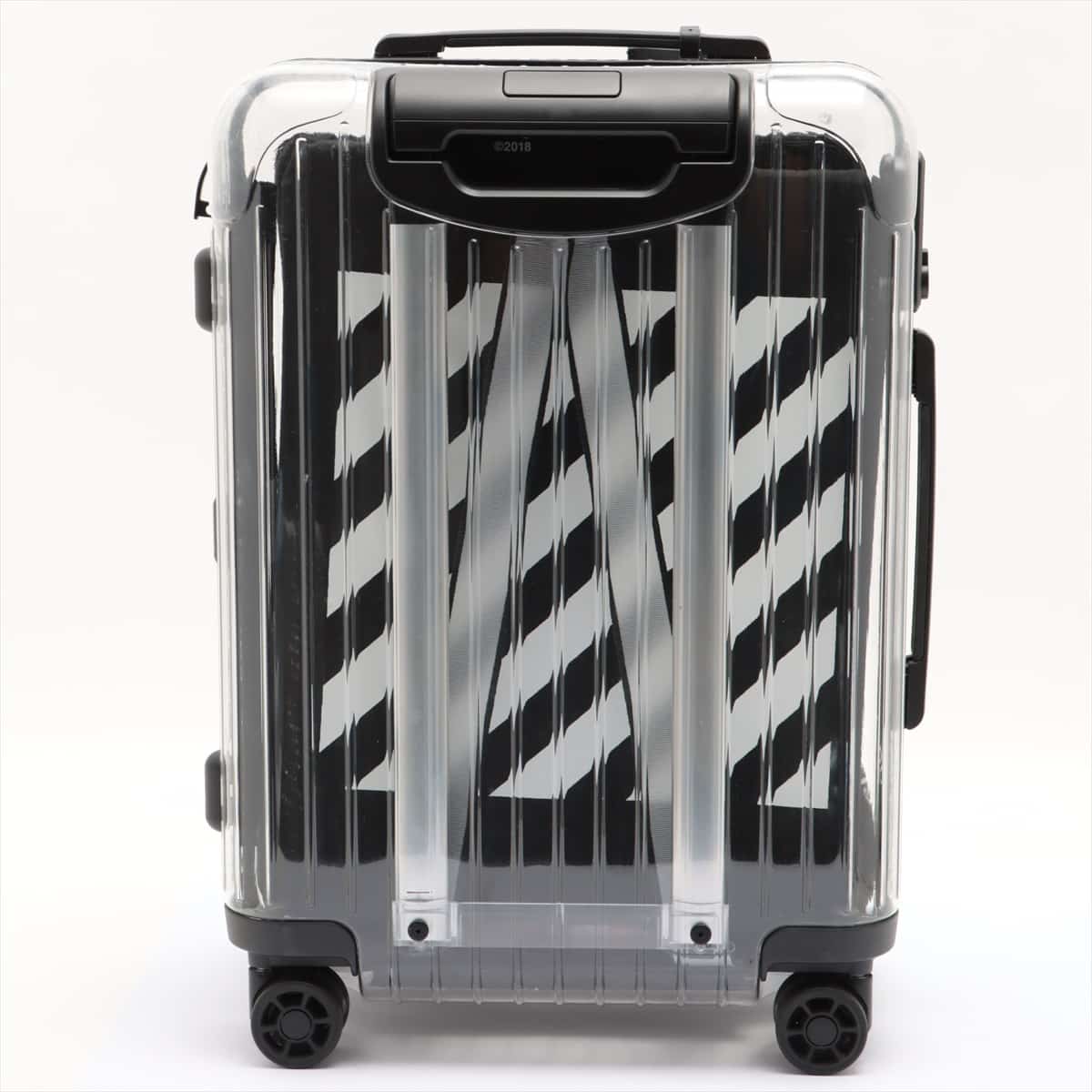 Off-White Carry case Clear Rimowa Setting number: 000 Rollers x 4