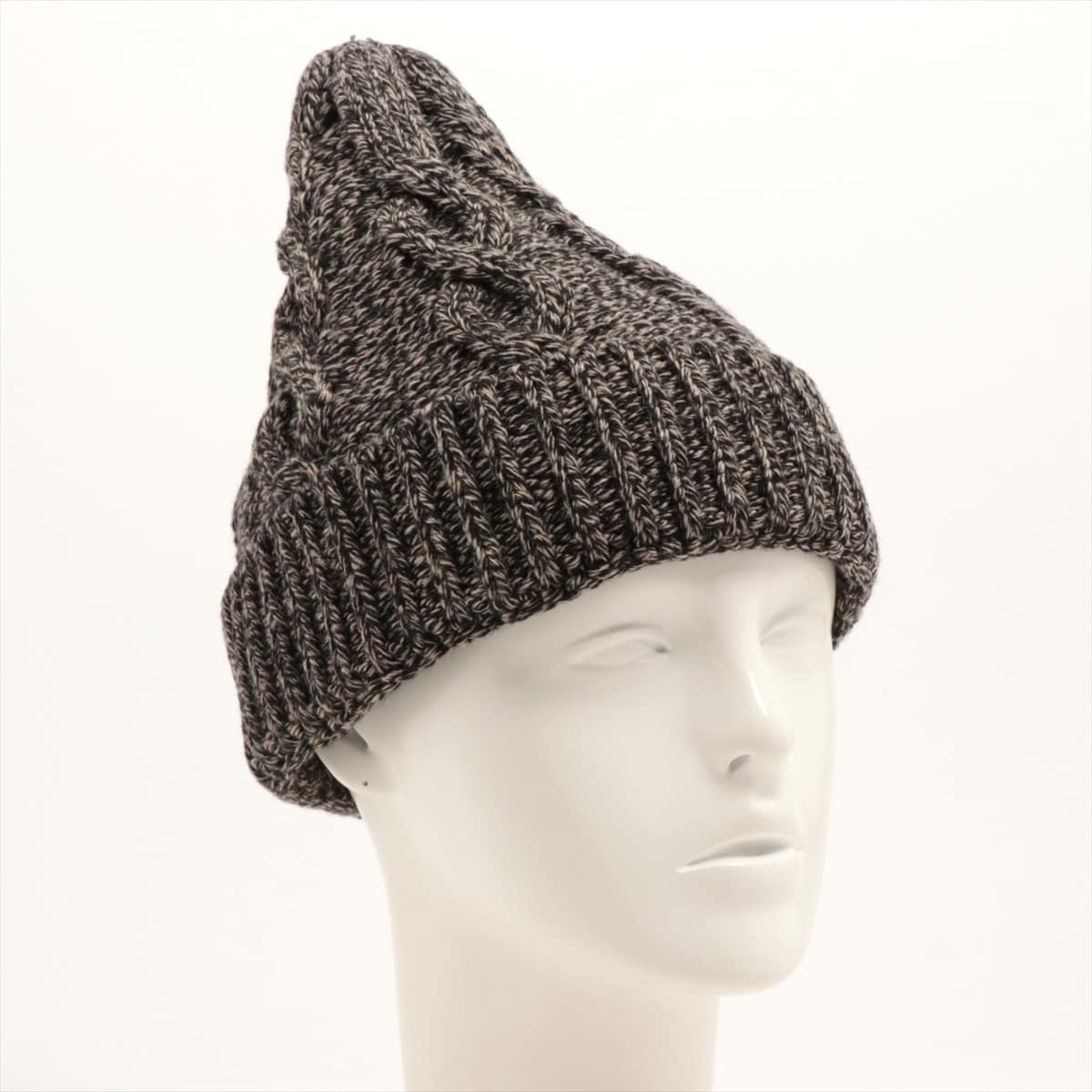 Maison Margiela Knit cap Wool Black × White 2014AW