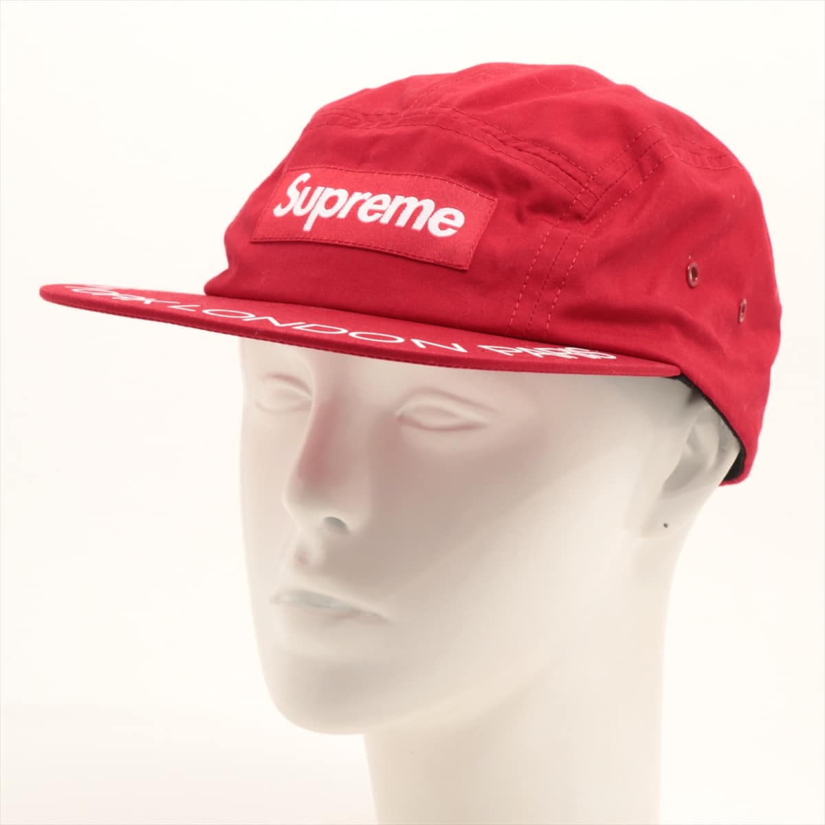 Supreme Box logo Cap Cotton Red