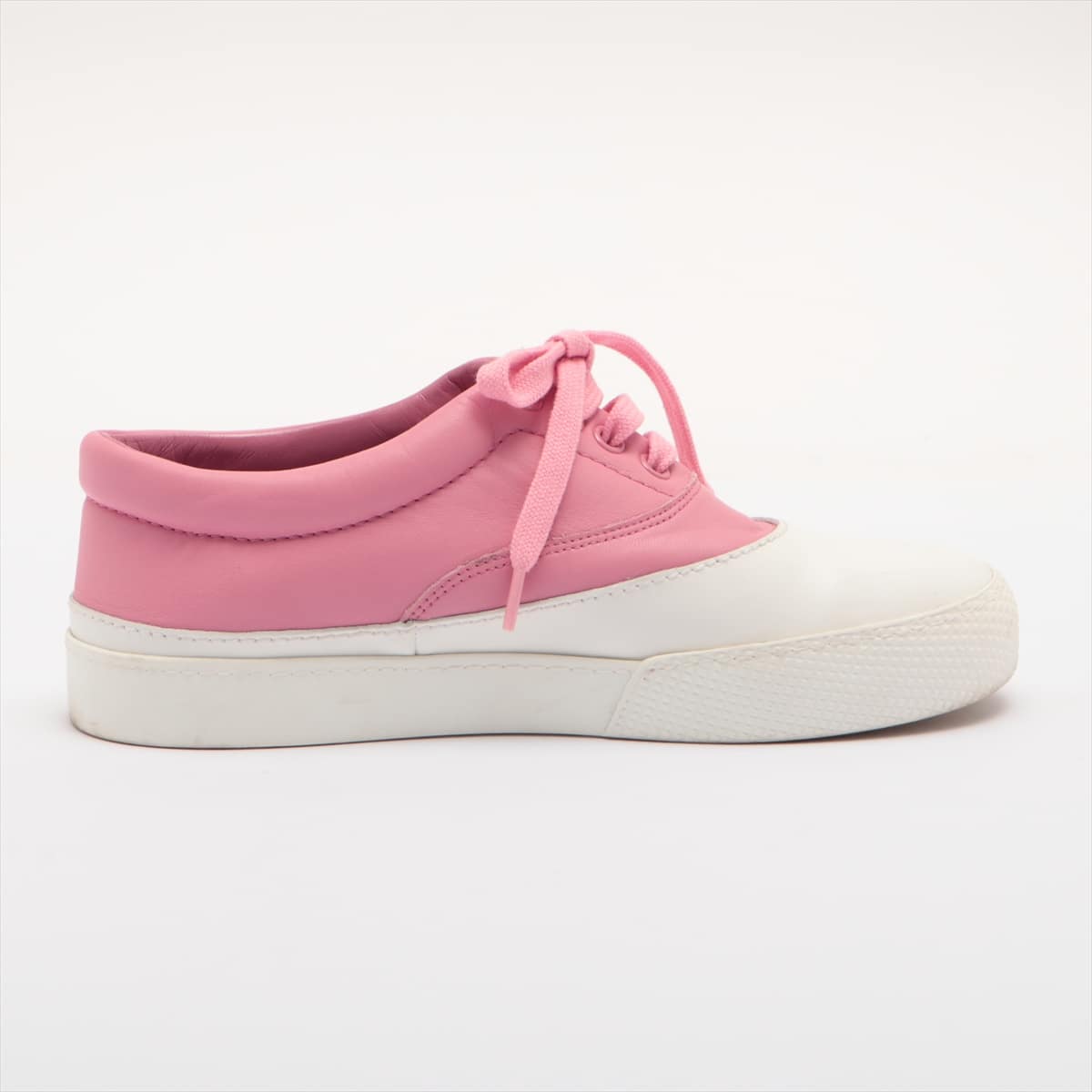 Miu Miu Leather Sneakers 35 Ladies' Pink