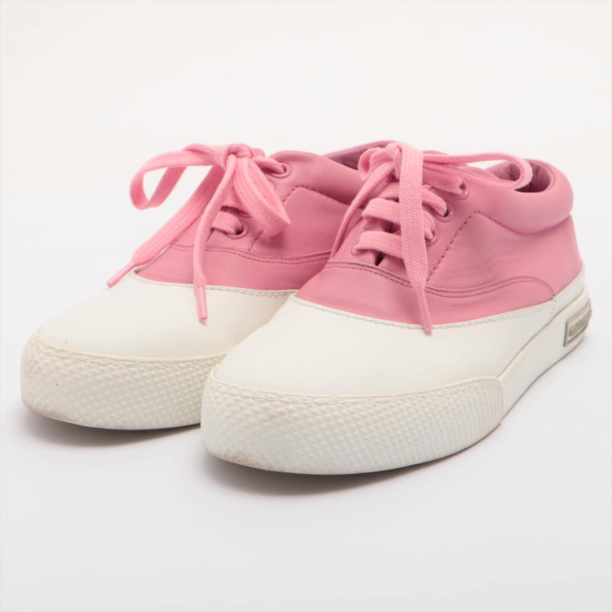Miu Miu Leather Sneakers 35 Ladies' Pink